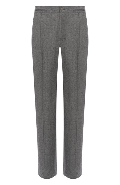 Мужские брюки из шерсти и кашемира KITON, арт. UPN01K0125G08