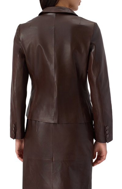 Кожаная куртка VENERA M., арт. P-40, фото 4