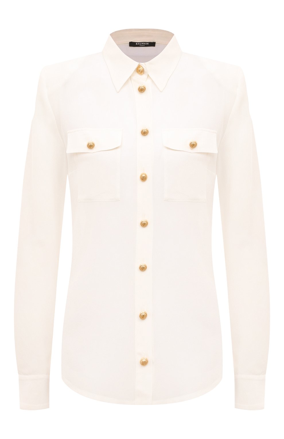 Шелковая рубашка BALMAIN, арт. AF1HS050SB66, фото 1