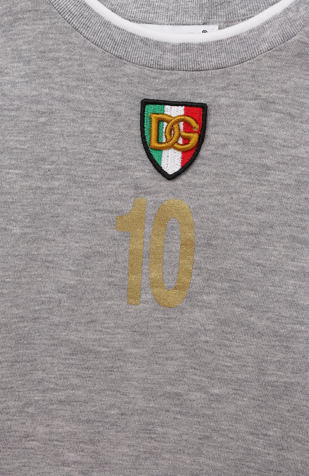 Хлопковая футболка DOLCE & GABBANA, арт. L1JT8A/G7CM6, фото 3