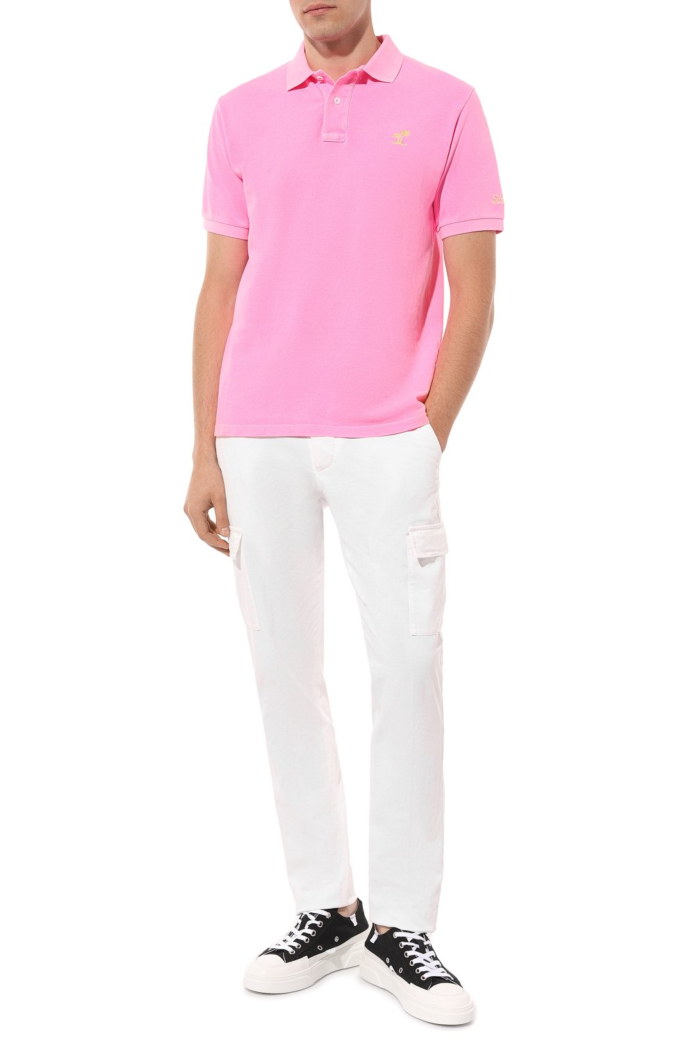 Хлопковое поло MC2 SAINT BARTH, арт. STBM/BEVERLY HILLS VINTAGE/00354D, фото 2