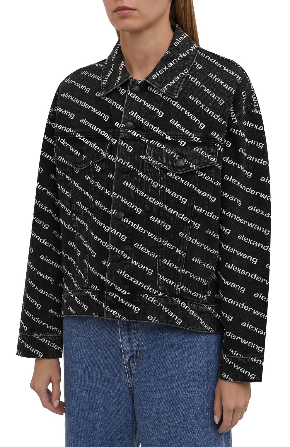Джинсовая куртка ALEXANDER WANG, арт. 4DC1212888, фото 3
