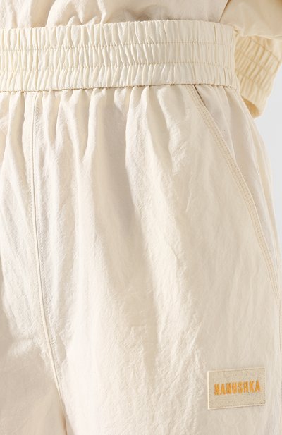 Хлопковые джоггеры NANUSHKA, арт. PLANET_CREME_JAPANESE SHIRTING, фото 5