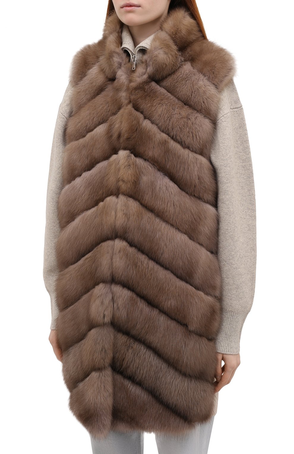 Жилет из меха соболя FURLAND, арт. 0067412610007200007, фото 3