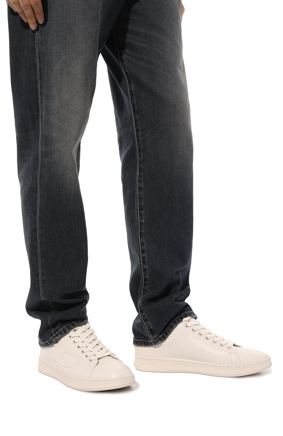 Кеды s-athene DIESEL кремового цвета по цене 19950 руб., арт. Y03132/P5580, фото 3 Кеды s-athene DIESEL, арт. Y03132/P5580, фото 3