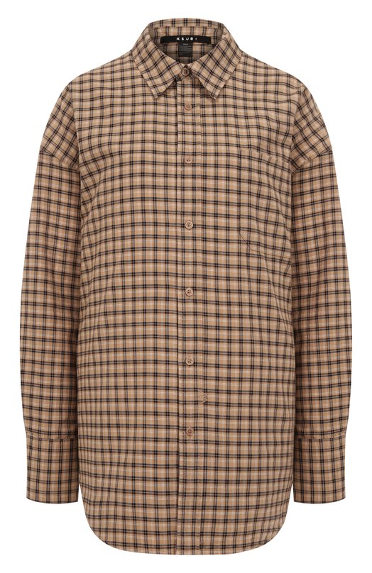 Хлопковая рубашка Ksubi WFA25SH004 Бежевый WFA25SH004