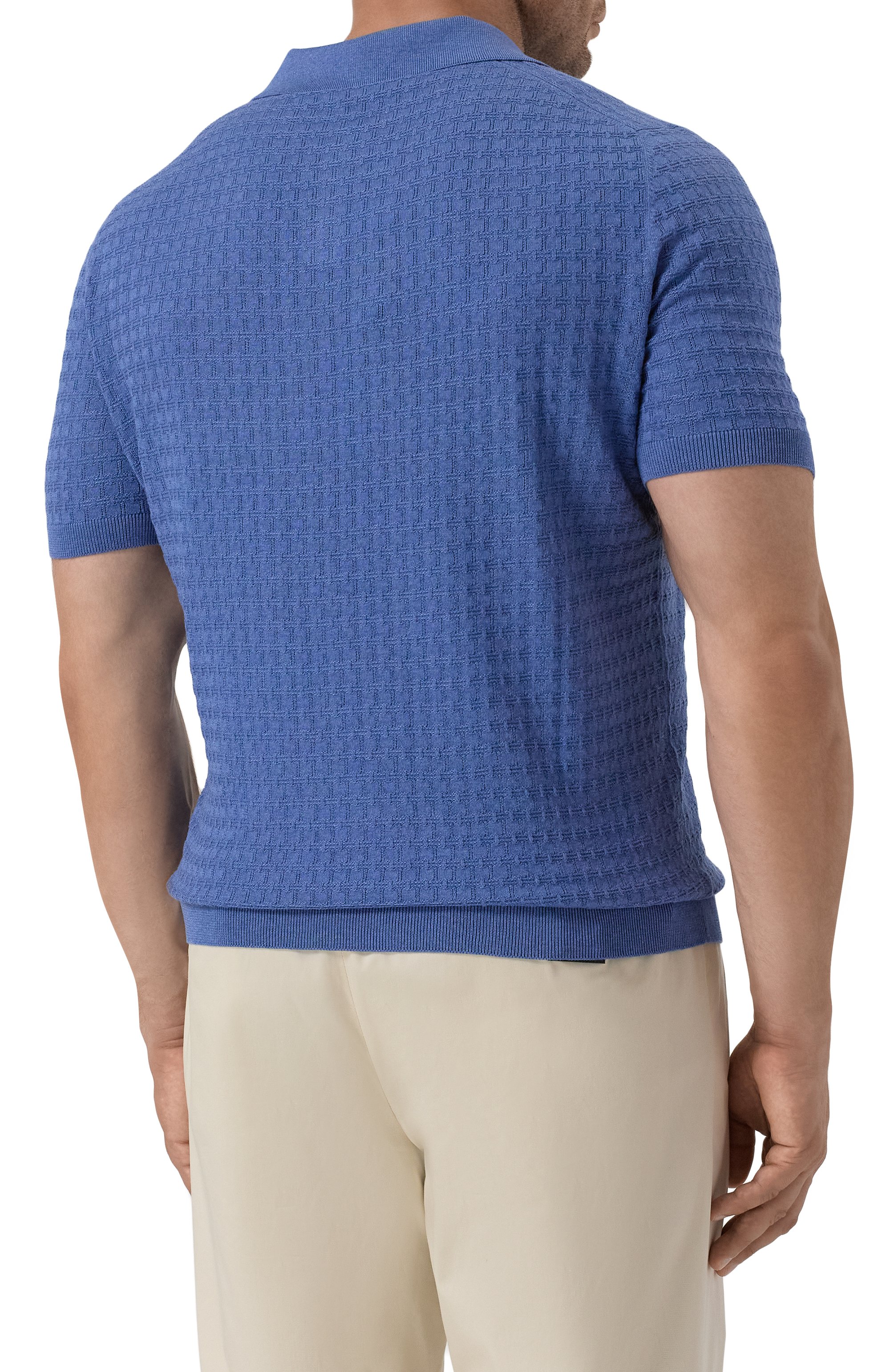 Поло из шелка и хлопка MVST, арт. MS61-650MUBIG, фото 4