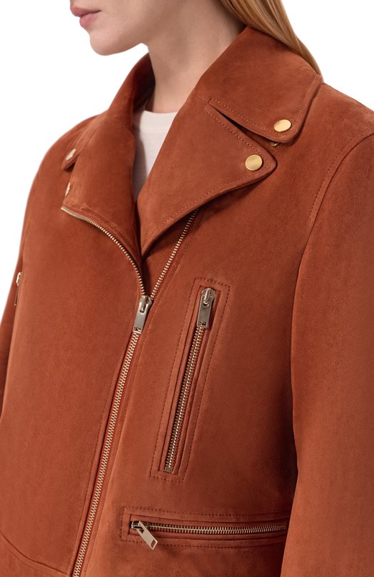 Замшевая куртка MVST M26.CSW.L401-1G/SUEDE Коричневый  M26.CSW.L401-1G/SUEDE Фото 5