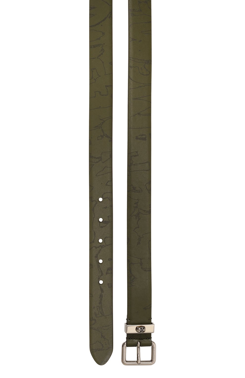 Кожаный ремень ALEXANDER MCQUEEN, арт. 647261/1AAQ4, фото 3