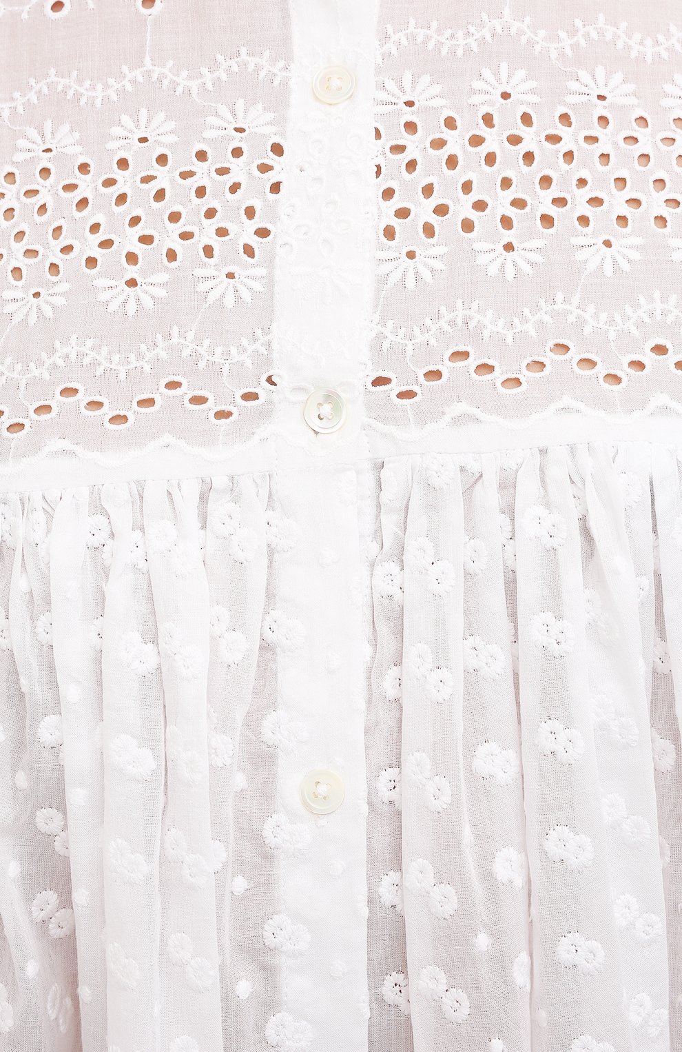 Хлопковое платье ISABEL MARANT ETOILE белого цвета по цене 53950 руб., арт. R01928-21P032E/TILALIA, фото 5 Хлопковое платье ISABEL MARANT ETOILE, арт. R01928-21P032E/TILALIA, фото 5