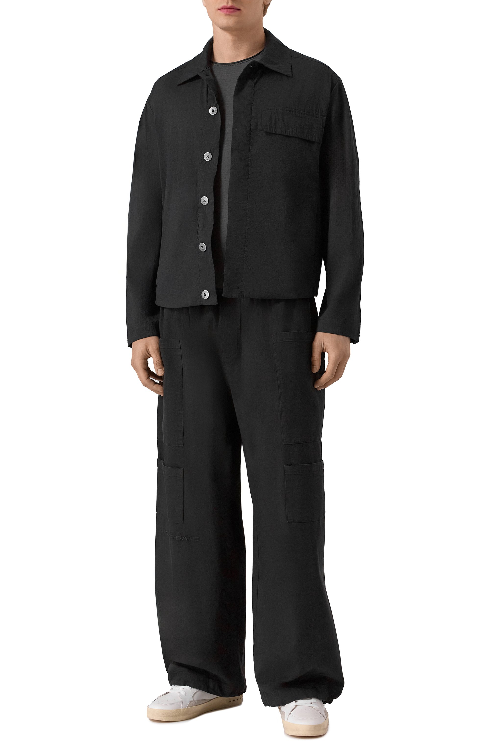 Куртка-рубашка изо льна и хлопка TRANSIT, арт. CFUTRZI181, фото 2