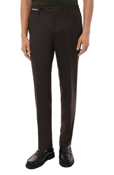 Шерстяные брюки CORNELIANI, арт. 925B01-3818111, фото 3