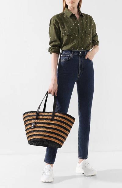 Сумка panier medium SAINT LAURENT, арт. 579521/GQTIE, фото 2