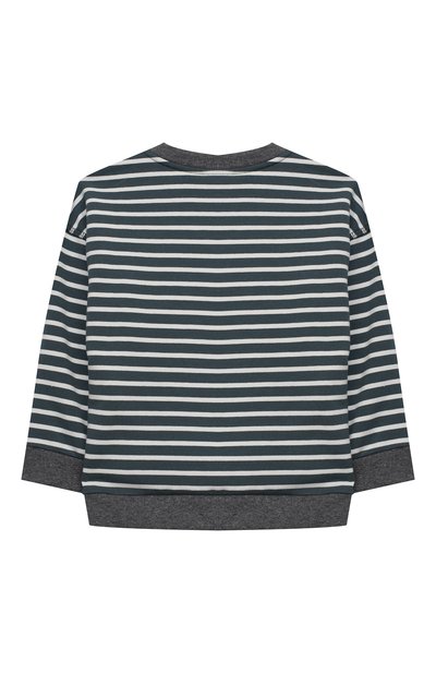 Хлопковый свитшот SANETTA, арт. 10140, фото 2