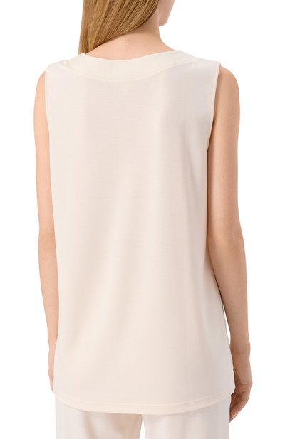 Топ HANRO кремового цвета по цене 20630 руб., арт. 078477, фото 4 Топ HANRO, арт. 078477, фото 4