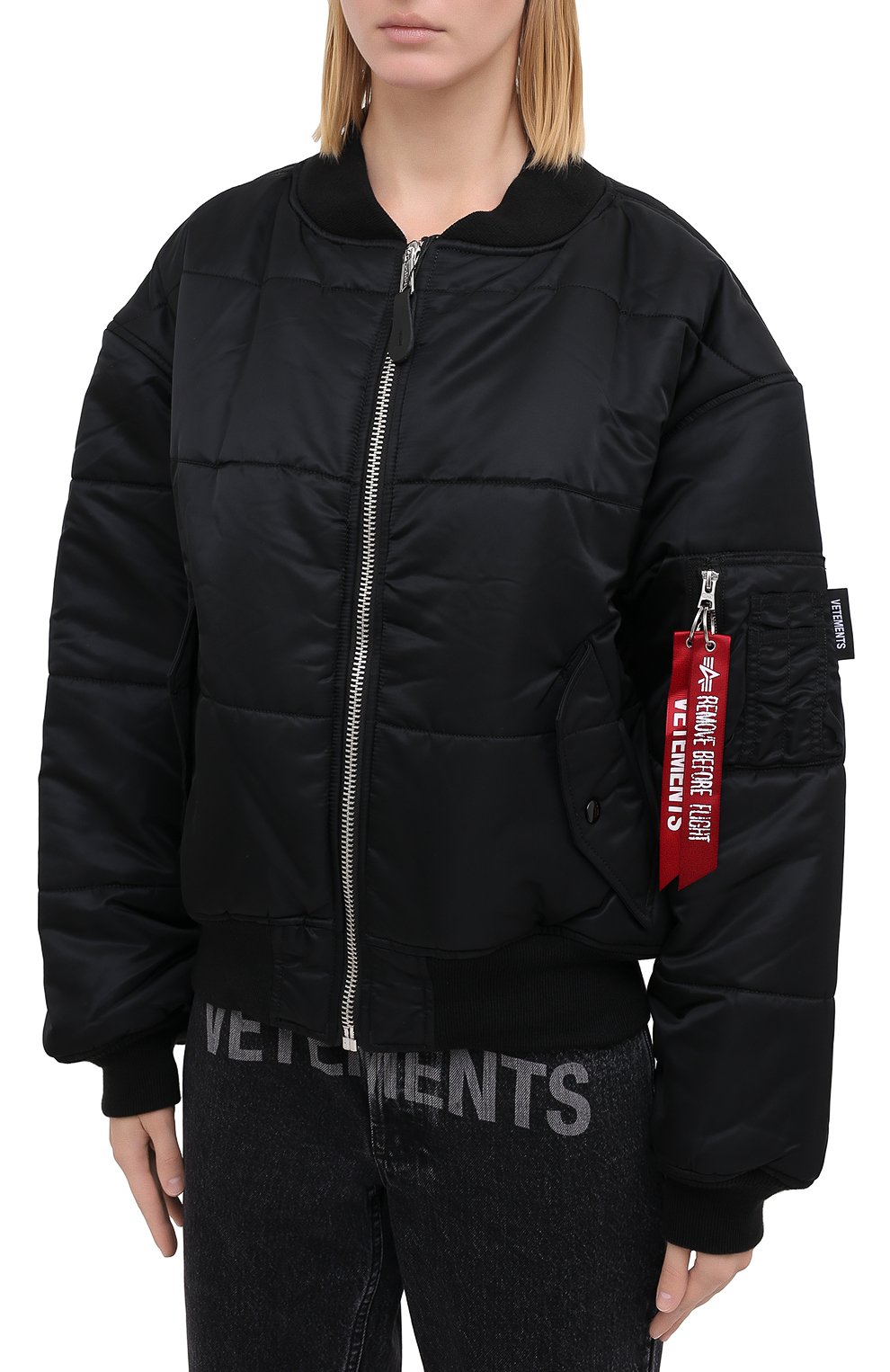 Бомбер VETEMENTS, арт. UAH21JA010 1307/W, фото 7