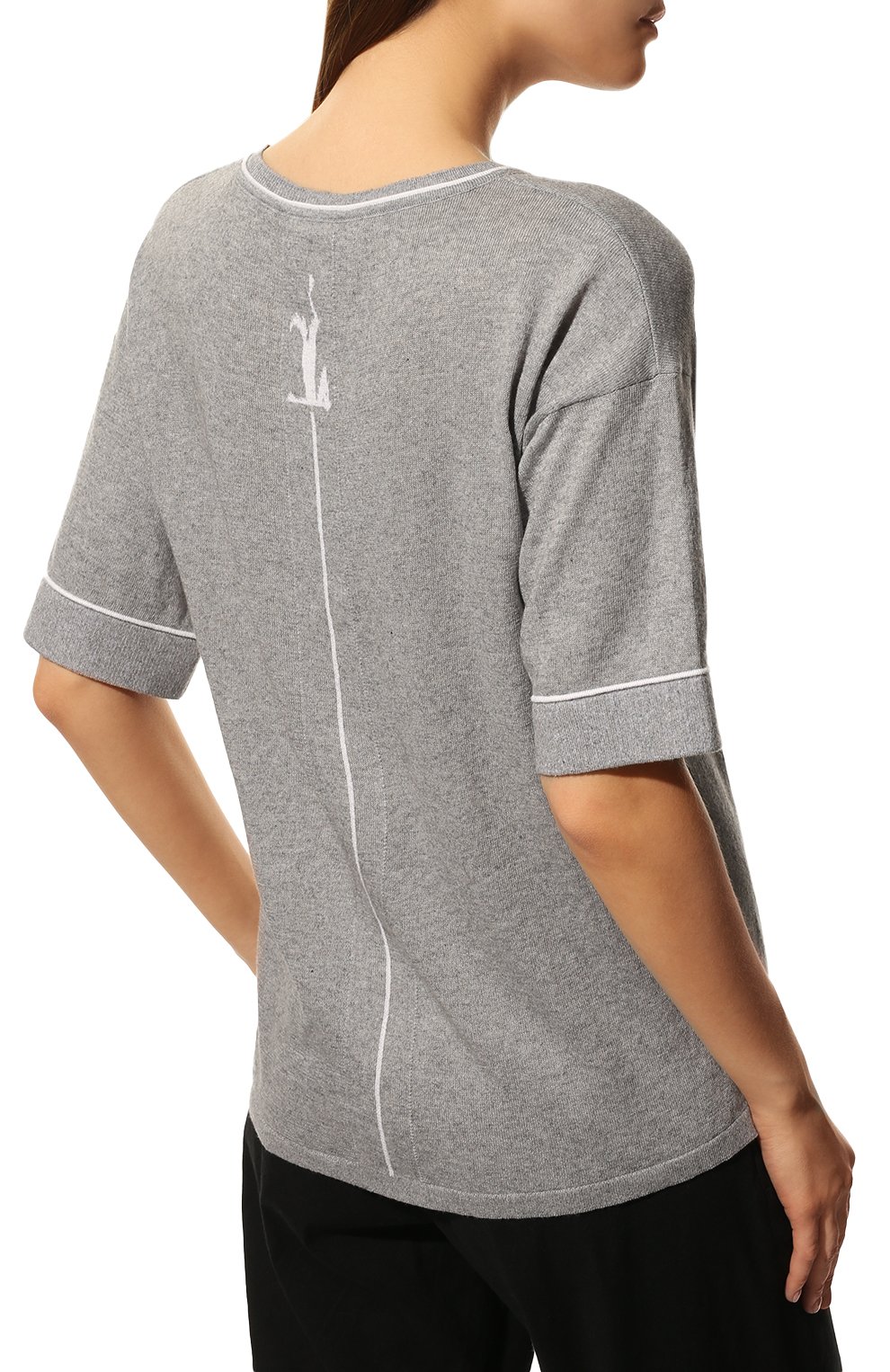 Пуловер из хлопка и кашемира FREEAGE, арт. LW22.JM227.1002.901, фото 4