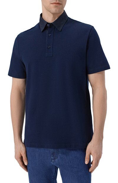 Хлопковое поло BRIONI, арт. UJUP0L/PA627, фото 3