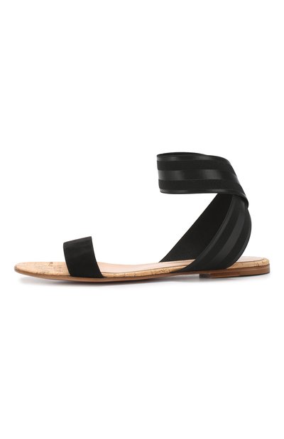 Комбинированные сандалии GIANVITO ROSSI, арт. G31417.05CU0.CEUBLBS, фото 3