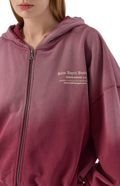 Хлопковая толстовка PALM ANGELS, арт. PWBE014F25FLE002, фото 5