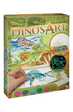 Детского набор для рисования dino PAREMO разноцветного цвета, арт. 15052_NSDA | Фото 1 (Региональные ограничения белый список (Axapta Mercury): Не проставлено; Нос: Не проставлено; Игрушки: Игры - развивающие)