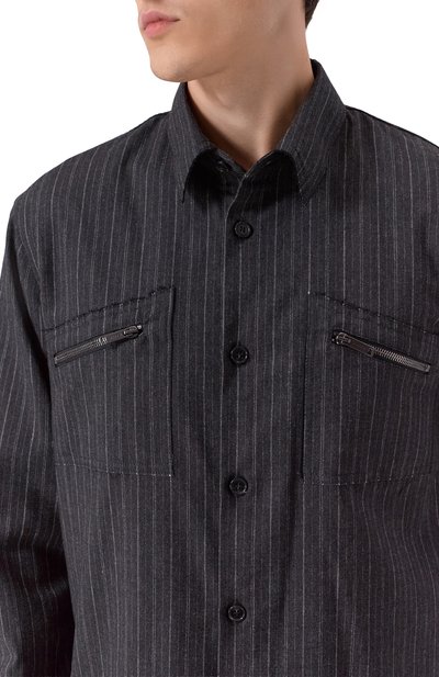 Рубашка ICEBERG темно-серого цвета по цене 41050 руб., арт. G090/3082, фото 5 Рубашка ICEBERG, арт. G090/3082, фото 5