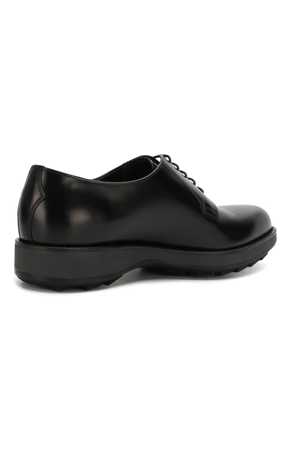 Кожаные дерби PRADA, арт. 2EE297-B4L-F0002, фото 4
