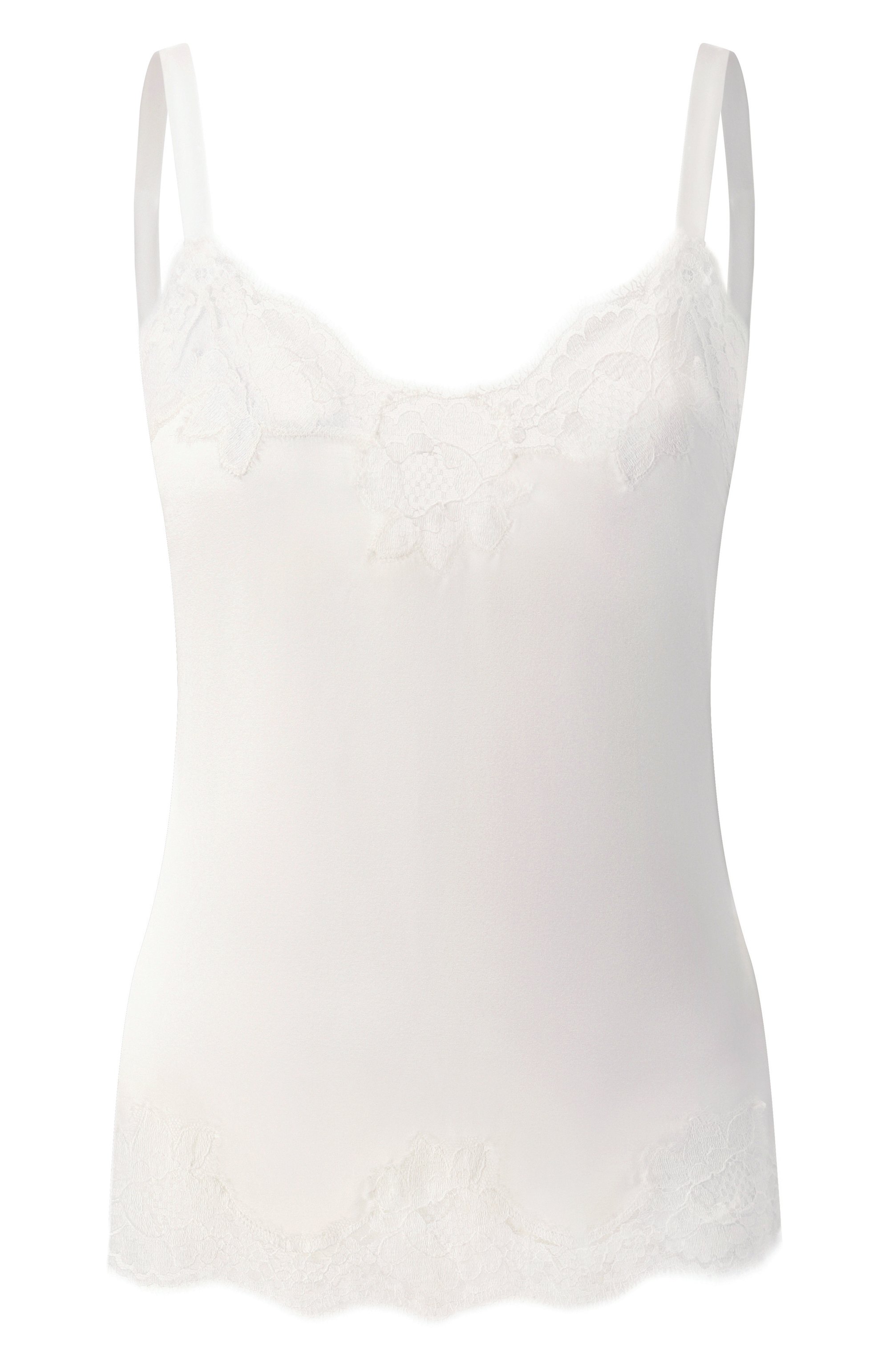 Топ из шелка и хлопка DOLCE & GABBANA, арт. 07A00T/FUAD8, фото 1