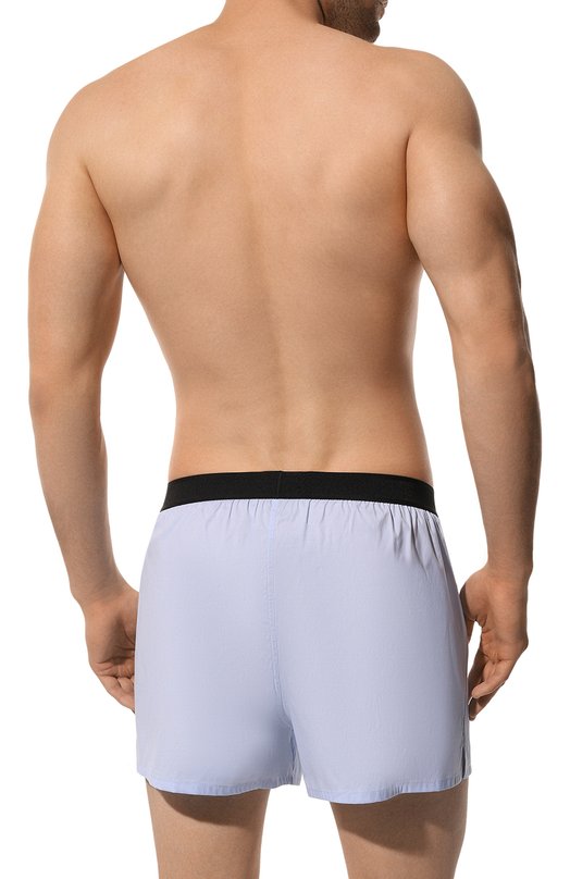 Хлопковые боксеры Tom Ford T4LE9/195 Голубой  T4LE9/195 Фото 3