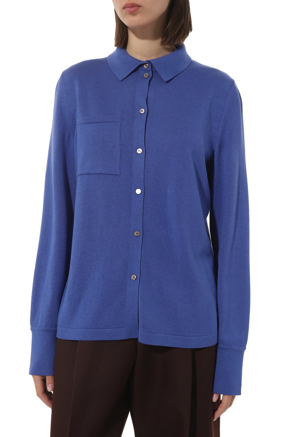 Рубашка из шелка и к ашемира FREEAGE, арт. W23.JK017.6030.404, фото 3