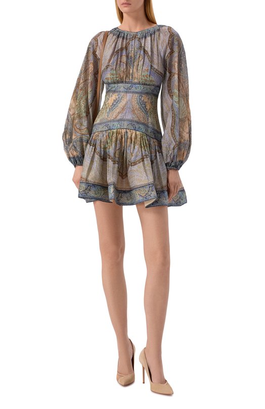 Комбинированные туфли Studio 105 Aquazzura SD0HIGP0-SFE-LTT Бежевый  SD0HIGP0-SFE-LTT Фото 3