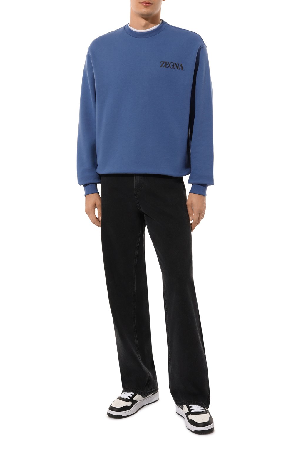 Хлопковый свитшот ZEGNA, арт. UD522A7/D872, фото 2