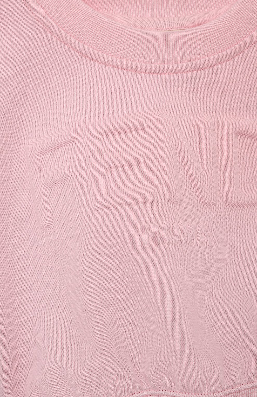 Укороченный свитшот FENDI светло-розового цвета по цене 37600 руб., арт. JFH144/5V0/3-6, фото 3 Укороченный свитшот FENDI, арт. JFH144/5V0/3-6, фото 3