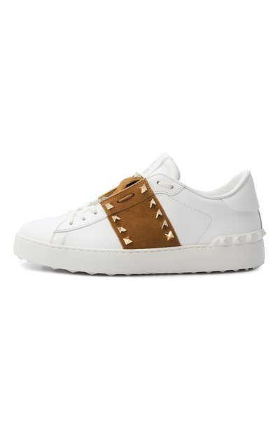 Кожаные кеды rockstud untitled VALENTINO, арт. 9W2S0A01/ZBV, фото 4