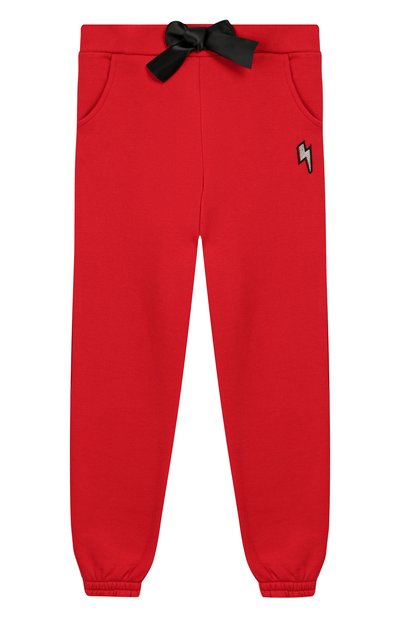 Хлопковые джоггеры SONIA RYKIEL ENFANT, арт. 19W1PA03, фото 1