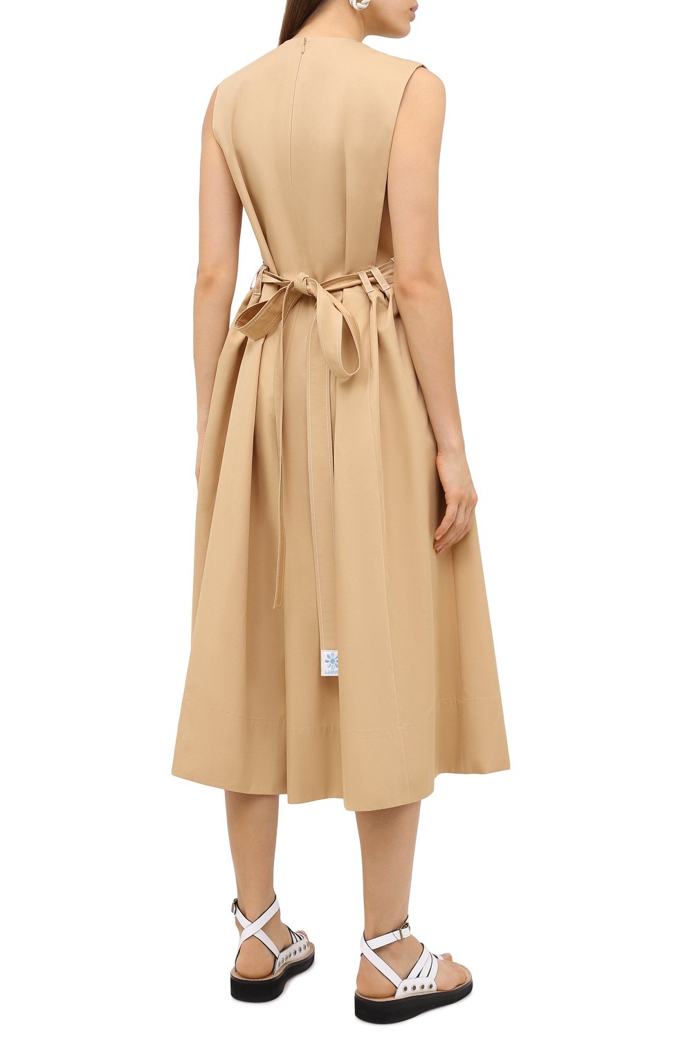 Хлопковый комбинезон LANVIN, арт. RW-JS505U-4469-A20, фото 4