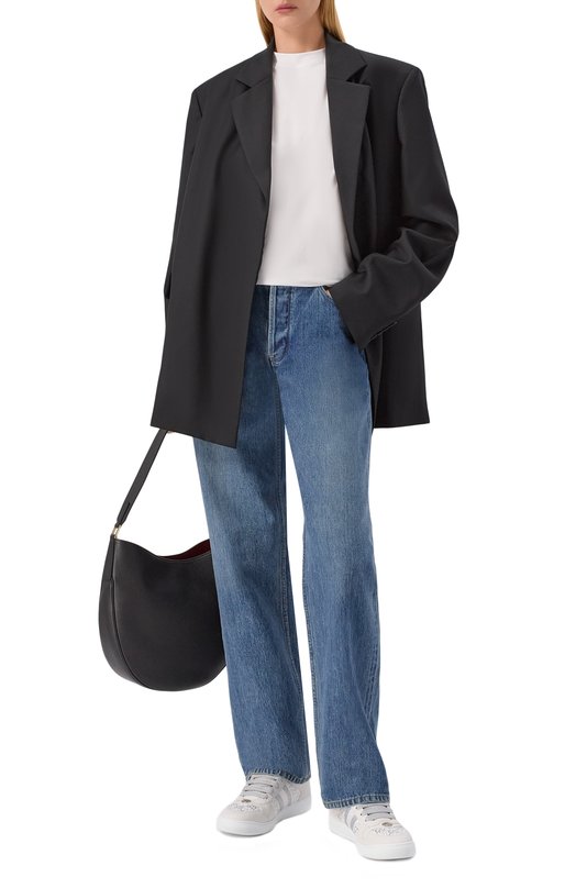 Комбинированные кеды Screener Gucci 732193/FADQ7 Белый  732193/FADQ7 Фото 3