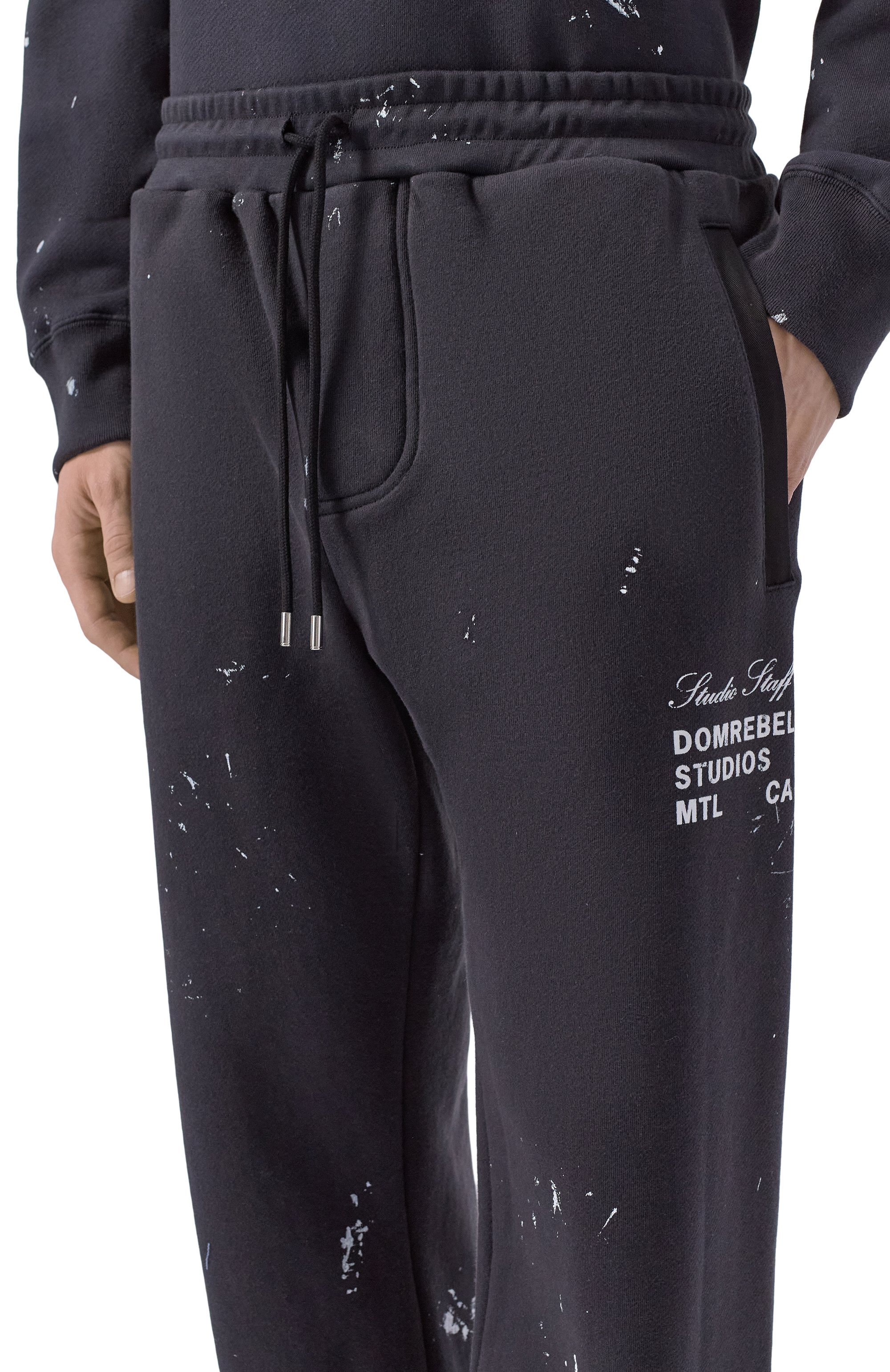 Хлопковые брюки DOMREBEL, арт. M STAFF/SWEATPANTS, фото 5
