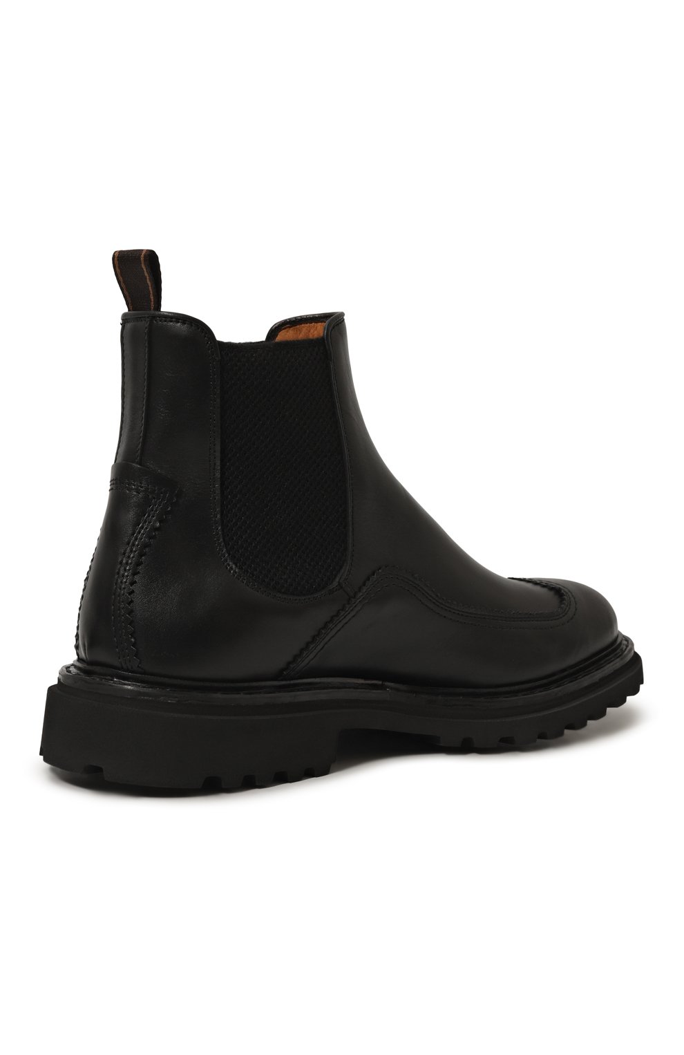 Кожаные челси CAMERLENGO черного цвета по цене 45950 руб., арт. 16662/PRINCES NER0, фото 5 Кожаные челси CAMERLENGO, арт. 16662/PRINCES NER0, фото 5