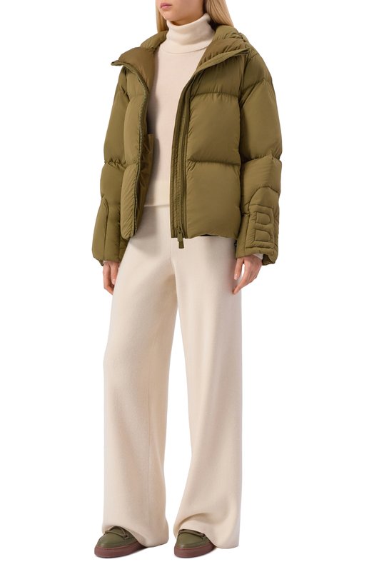 Кожаные полусапоги INUIKII 75202-087 Хаки  75202-087 Фото 3