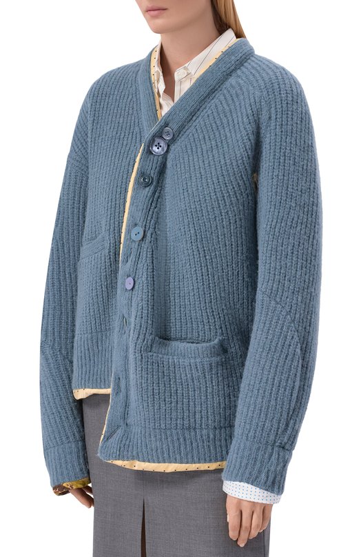 Утепленный кардиган Undercover UC2E1902 Голубой  UC2E1902 Фото 3