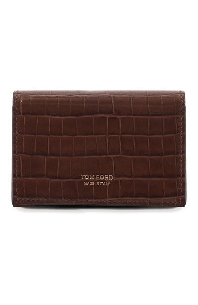 Мужской кожаный футляр для кредитных карт TOM FORD, арт. Y0277/LCL239G