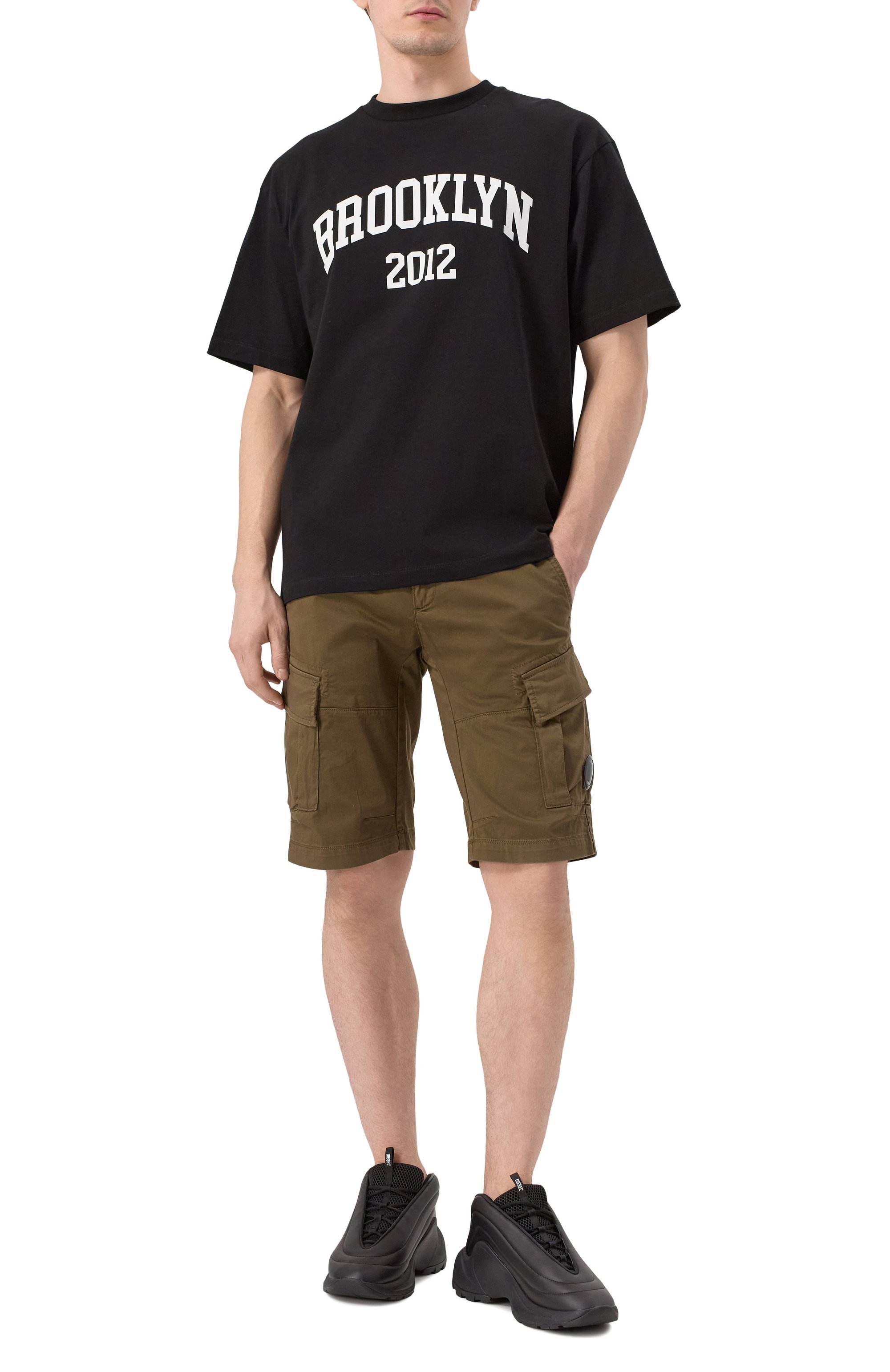 Хлопковая футболка COMME DES FUCKDOWN, арт. CFABM01623, фото 2