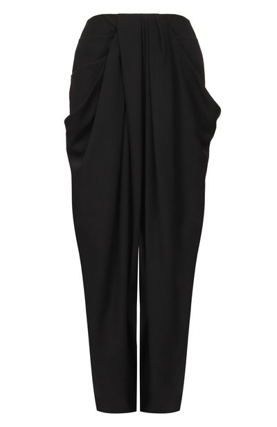 Женские шерстяные брюки BALMAIN, арт. HF1PN240/WC09