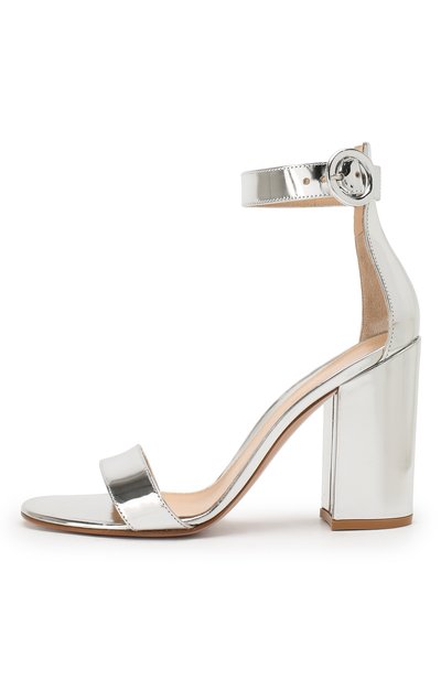 Кожаные босоножки versilia GIANVITO ROSSI, арт. G60379.00RIC.METARGE, фото 3