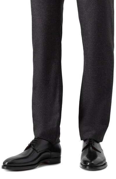 Кожаные дерби KITON, арт. USSA101N0010104, фото 3