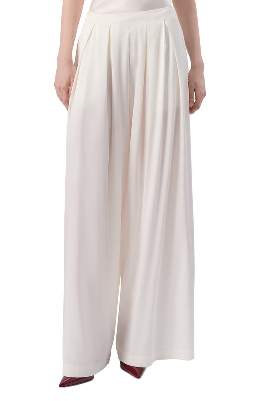 Шелковые брюки Daname 326SS3808S Белый  326SS3808S Фото 3