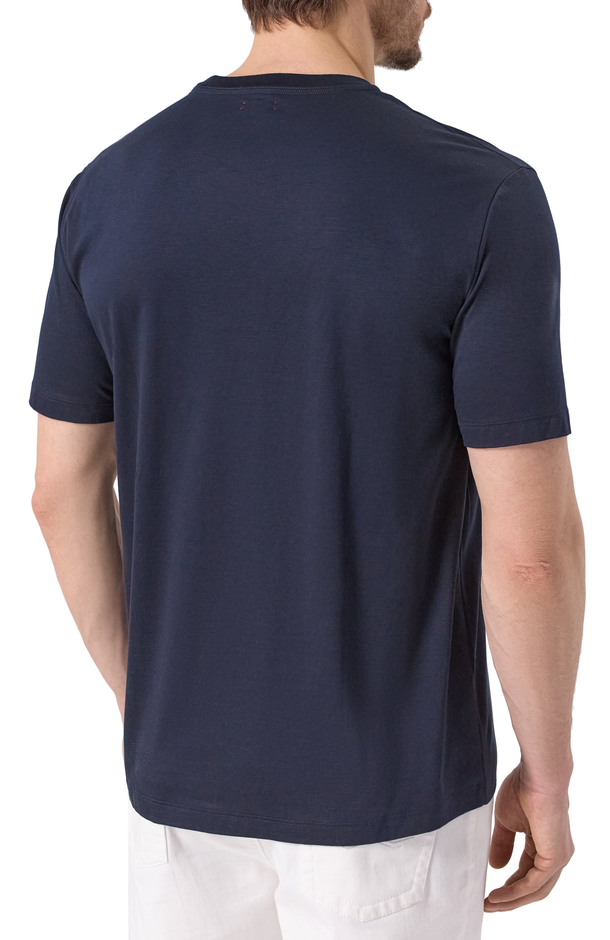 Хлопковая футболка KITON, арт. UMC023K06R4911, фото 4