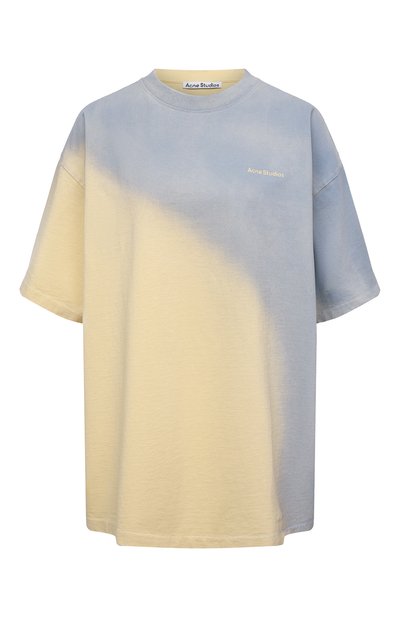 Женская хлопковая футболка ACNE STUDIOS, арт. AL0205