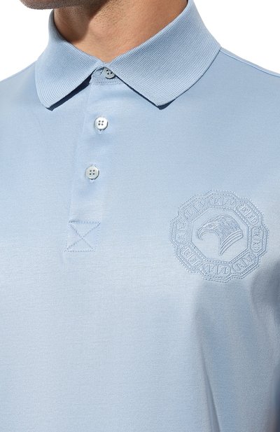 Хлопковое поло STEFANO RICCI, арт. K111025P13/T23260, фото 5